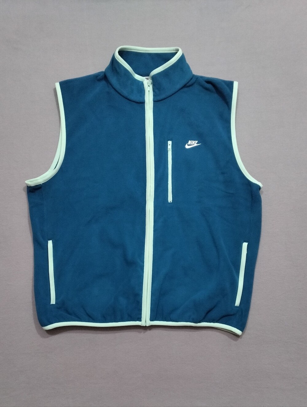 Nike Sportswear Club Therma-Fit Winterized Vest Blue HV1446-301 Mens Size XL NWT